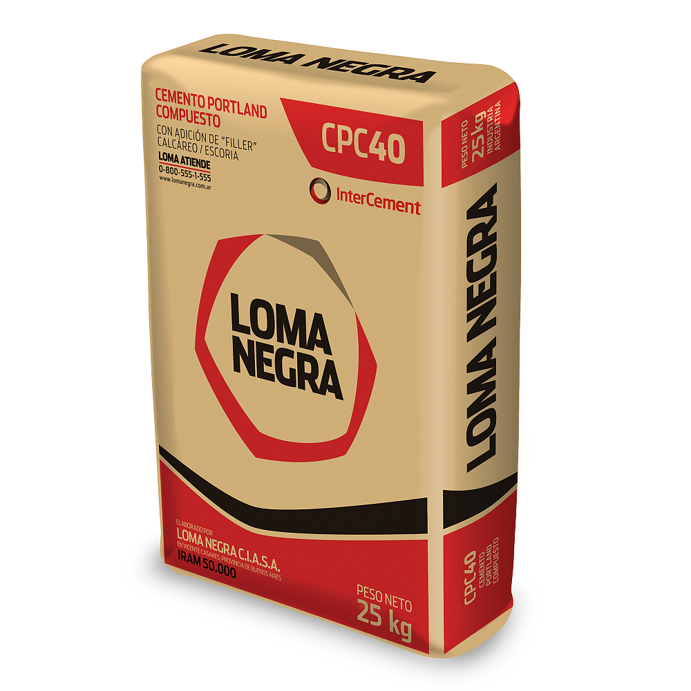 Cemento Loma Negra 25 Kg.
